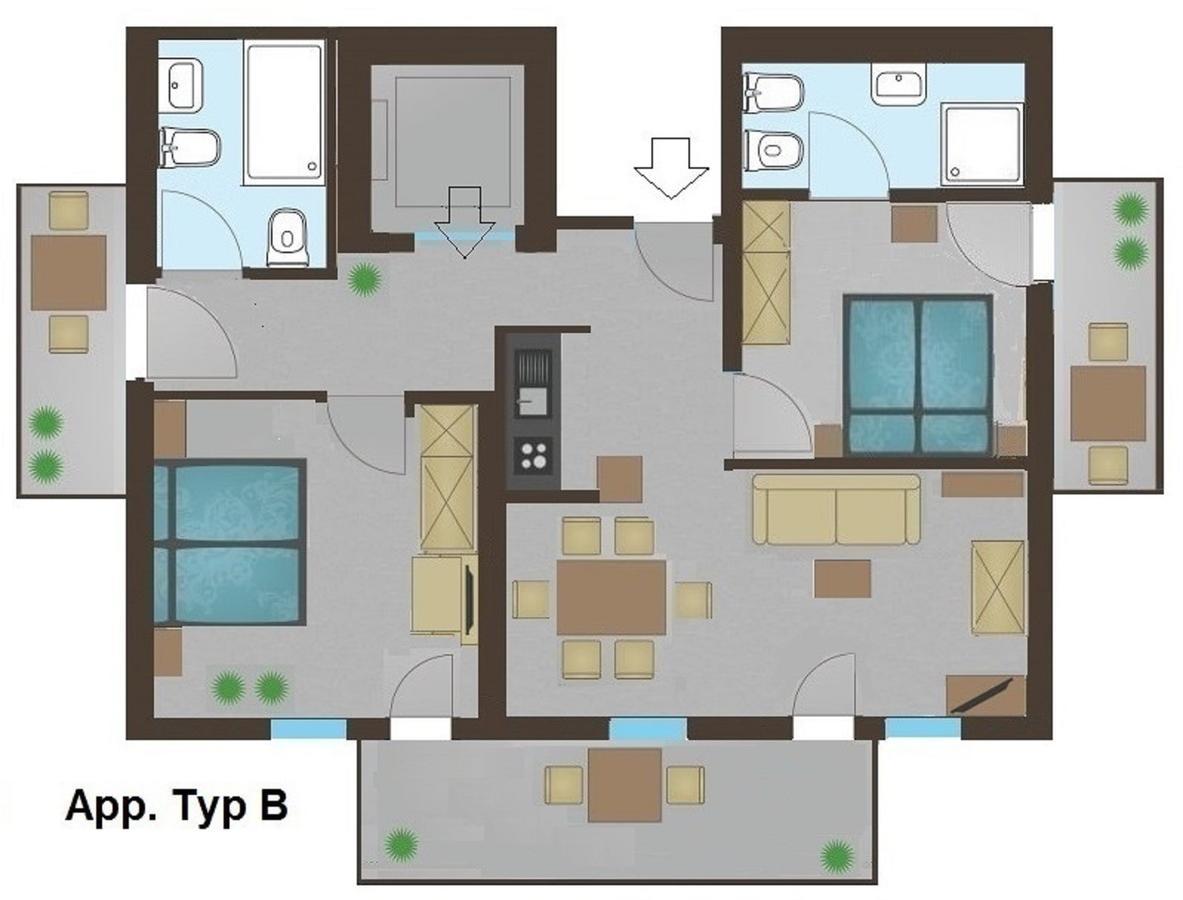 Chalet Stefan - Apartments Ла-Вілла Екстер'єр фото